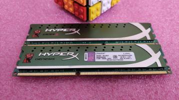 Kingston 8GB (2x4) DDR3 1600Mhz HyperX beschikbaar voor biedingen