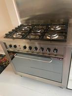 Goed werkend gasfornuis met oven, Ophalen, Gebruikt, 60 cm of meer, Gas