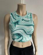 Shein cropped top maat S groen, Kleding | Dames, Tops, Maat 38/40 (M), Verzenden, Zo goed als nieuw, Zonder mouw