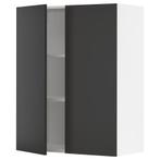 IKEA Method Keukenkast Antraciet 80x100 nieuw!!, Huis en Inrichting, Ophalen, Kunststof, Gebruikt, 50 tot 100 cm
