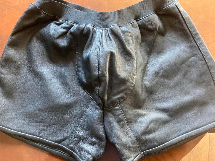 Nieuwe bockle  lamsleren short  mt xxl €35,incl verz postnl, Kleding | Heren, Spijkerbroeken en Jeans, Nieuw, W36 - W38 (confectie 52/54)