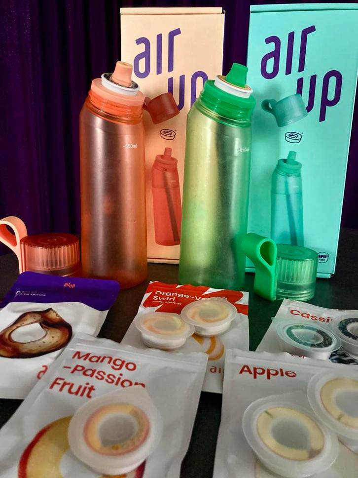 Air up flessen + pods - Verschillende smaken, Kinderen en Baby's, Kinderspulletjes, Gebruikt, Ophalen of Verzenden