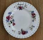 Royal Albert Plate August Sweet Violets Poppy, Ophalen of Verzenden, Zo goed als nieuw, Bord(en), Overige stijlen
