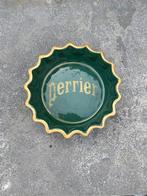 Vintage Franse Perrier Bottle Top groen keramische asbak, Verzamelen, Gebruikt, Ophalen of Verzenden, Gebruiksvoorwerp