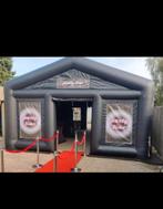 Opblaasbare café huren incl plaatsen. 10x5m. 50-60 personen, Ophalen of Verzenden, Zo goed als nieuw, Verjaardag