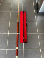 Keu met koffer, Sport en Fitness, Biljarten en Poolen, Ophalen, Gebruikt, Keu of Ballen