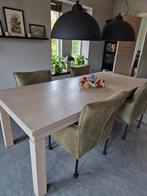 Mooie grote 6-8 persoons Eettafel, Ophalen, Gebruikt, 200 cm of meer, 50 tot 100 cm