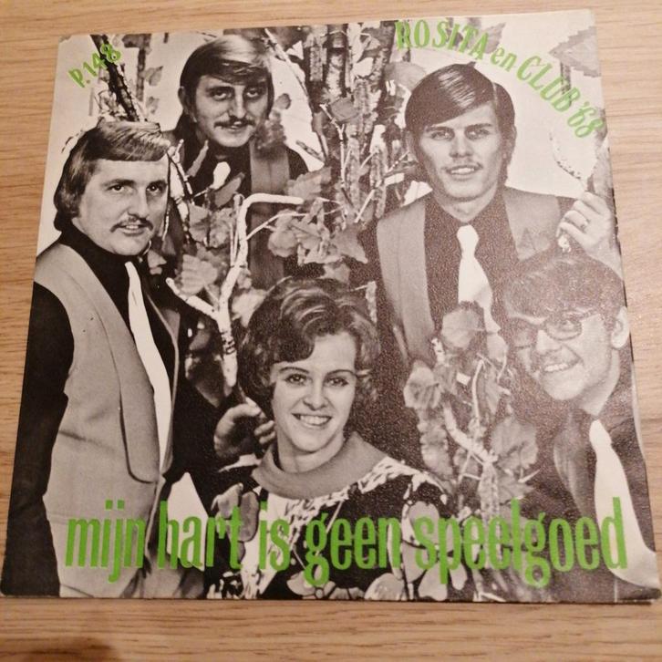 Rosita /mijn hart is geen speelgoed, Cd's en Dvd's, Vinyl | Nederlandstalig, Gebruikt, Levenslied of Smartlap, Overige formaten