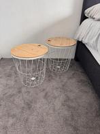 Bijzettafel, Huis en Inrichting, 45 tot 60 cm, Minder dan 55 cm, Rond, Ophalen of Verzenden