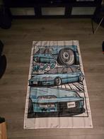 Honda Civic EF9 Garage Vlag - Nieuw!, Auto diversen, Ophalen of Verzenden