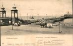 Scheveningen Wandelhoofd + ZHB IJsverkoper met Paard st 1904, Ophalen of Verzenden, Voor 1920, Gelopen, Zuid-Holland
