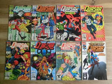 8 comics uit de reeks van Quasar  beschikbaar voor biedingen