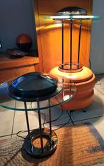 2 x Sonneman vintage tafellampen, Huis en Inrichting, Lampen | Tafellampen, Ophalen, Zo goed als nieuw, Minder dan 50 cm