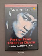 Bruce Lee Fist of Fear Touch of Death dvd special edition, Vanaf 16 jaar, Ophalen of Verzenden, Zo goed als nieuw