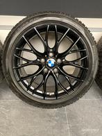 18” originele BMW 3 serie F30 F31 velgen + winterbanden 405M, 18 inch, Gebruikt, Banden en Velgen, Personenwagen