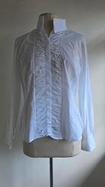 Purdey hagelwitte blouse 42/44, Kleding | Dames, Purdey, Verzenden, Maat 42/44 (L), Wit