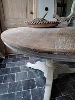 Landelijke kloostertafel eettafel 130x78h, Huis en Inrichting, Tafels | Eettafels, Ophalen, Gebruikt, Landelijk brocant eetkamertafel