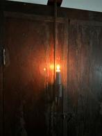 Smeedijzeren kast luik deur kandelaar sober sleets roest, Ophalen of Verzenden, Zo goed als nieuw, Hout