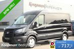Ford Transit 350 2.0TDCI 165pk L2H2 Trend | Automaat | 2800k, Auto's, 1995 cc, 4 cilinders, 2800 kg, Zwart