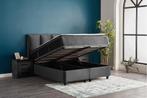 Nora 2-persoons opbergbed - Antraciet, Huis en Inrichting