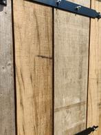 Afrikaans eiken planken - grote voorraad beschikbaar, Ophalen, 150 tot 200 cm, Draaipoort, 150 tot 200 cm