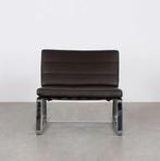 Rodolfo Dordoni Delaunay fauteuil leer Minotti, Huis en Inrichting, Fauteuils, 75 tot 100 cm, Gebruikt, Leer, Italiaans