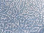 Balkondoek, lichtblauw met print 0.80 x 2.50 cm, Tuin en Terras, Nieuw, Ophalen of Verzenden