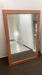 Grote grenen spiegel, Ophalen, Gebruikt, Rechthoekig, Minder dan 100 cm