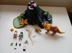 Playmobil set 4170 Triceratops met baby dinosaurus vulkaan, Kinderen en Baby's, Speelgoed | Playmobil, Ophalen of Verzenden, Zo goed als nieuw