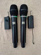 2x G-MARK Draadloze Microfoons + Zender (Zo Goed Als Nieuw), Ophalen, Zo goed als nieuw, Zangmicrofoon, Draadloos