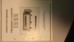 Goldstar FC-7011 frequency counter manual, Ophalen of Verzenden, Zo goed als nieuw, Bouwkunde