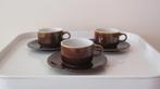3 Retro espresso kopjes, nieuw., Nieuw, Ophalen of Verzenden, Effen, Kop(pen) en/of Schotel(s)