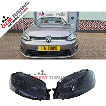 Golf 7 full-LED koplampen black | 2012-2017 | 7.5 Look | beschikbaar voor biedingen