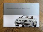 Folder brochure Mercedes-Benz SLK R171 Accessoires 2008, Nieuw, Mercedes-Benz, Mercedes, Ophalen of Verzenden