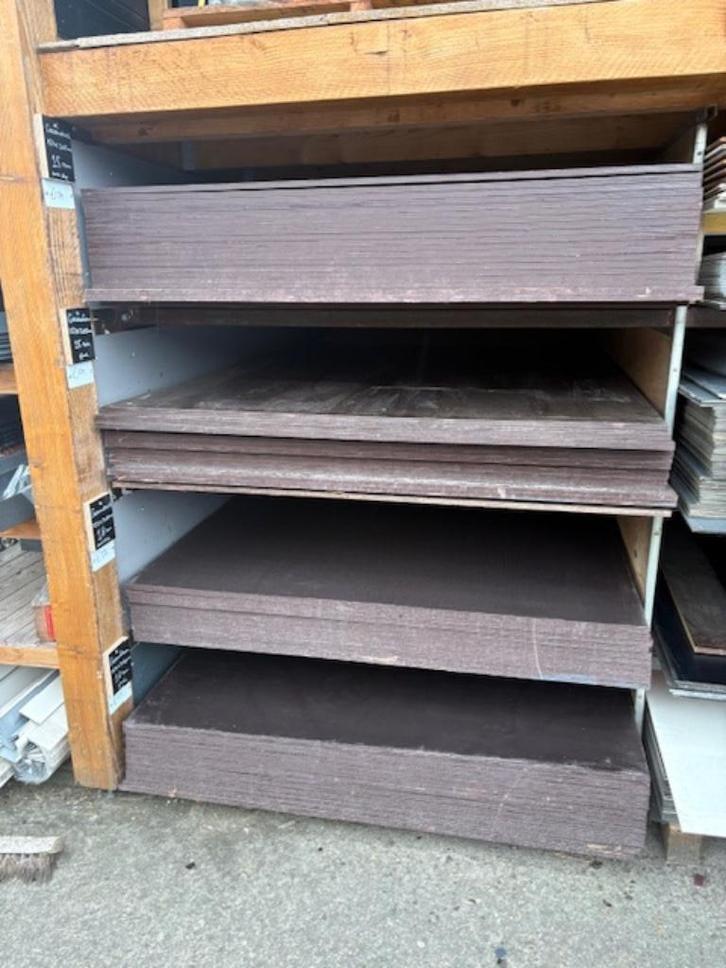 betonplexplaten 1.53 x 3.05 meter in glad en antislip, Doe-het-zelf en Verbouw, Platen en Panelen, Nieuw, Betonplex, Minder dan 20 mm