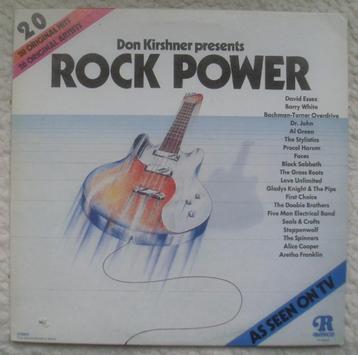 2 x Ronco verzamel LP (eventueel ook los te koop) Rock Power