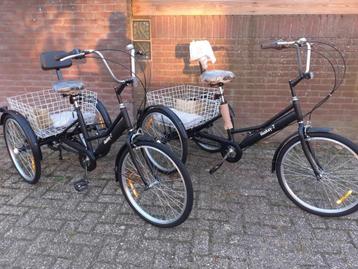 Nieuwe HUSKEY 6&7 speed driewielfietsen 20&24 inch beschikbaar voor biedingen
