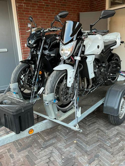 ☀️Geremde Motor aanhanger met inrijklem 2 motoren - Te huur, Diensten en Vakmensen, Verhuur | Auto en Motor, Aanhangwagen