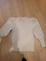 Witte trui met pofmouwen, Maat 38/40 (M), Wit, Ophalen of Verzenden, Onbekend