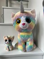 2x Ty Beanie Boo - Heather XL + S, Ophalen of Verzenden, Zo goed als nieuw, Overige typen