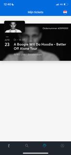 A boogie wit da hoodie 2 kaarten, Tickets en Kaartjes, Concerten | R&B en Hiphop, Twee personen