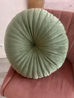 Groen rond kussen, Huis en Inrichting, Woonaccessoires | Kussens, Ophalen of Verzenden, Nieuw, Groen, Rond
