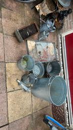 Zink tuin partij zink gieters emmers bloembakken schaal, Ophalen, Gebruikt, Minder dan 30 cm, Minder dan 60 cm