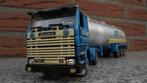 Scania 142 H  V8 Tekno RTT tankwagen Rotterdam  1/50 zgan, Ophalen of Verzenden, Zo goed als nieuw, Bus of Vrachtwagen, Tekno