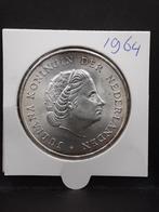 Rijksdaalder 1964 Nederlandse Antillen, Postzegels en Munten, Munten | Nederland, Koningin Juliana, Zilver, Ophalen of Verzenden