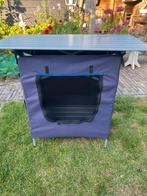 Camping kast van Bo Camp. Donkerblauw met opbergzak, Caravans en Kamperen, Kampeeraccessoires, Ophalen of Verzenden, Gebruikt