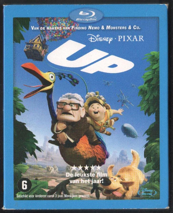 Up 2-disc, PIXAR, DISNEY, SLIPCOVER. Blu-ray. NL audio+subs!, Cd's en Dvd's, Blu-ray, Gebruikt, Tekenfilms en Animatie, Boxset