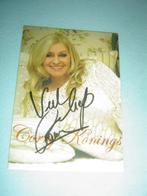 kaart van corry konings met handtekening, Ophalen of Verzenden, Foto of Kaart