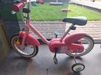 B'twin meisjes fiets 14 inch, Ophalen, Gebruikt, 14 inch of minder, Handrem