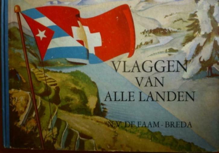 VLAGGEN van alle landen - Teksten Drs. L.Hopman**, Boeken, Prentenboeken en Plaatjesalbums, Zo goed als nieuw, Ophalen of Verzenden